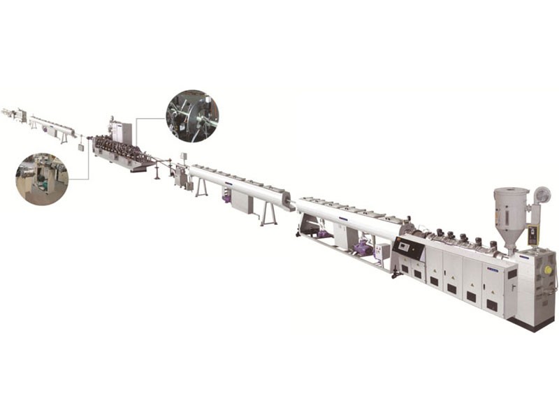 PP-R鋁（lǚ）塑穩態複合（hé）管（guǎn）擠出生產線