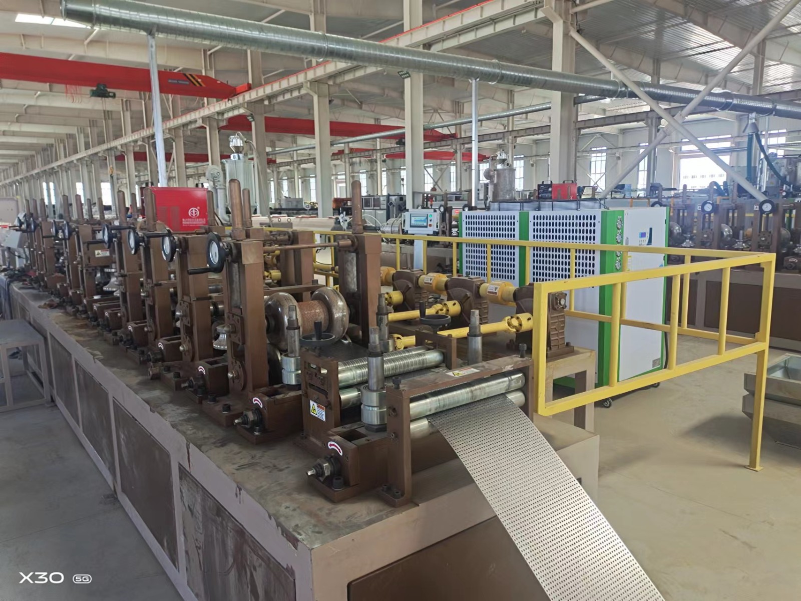 PE給水燃氣管材擠出生產線