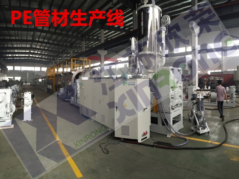 PE給水燃氣管材擠出生產線
